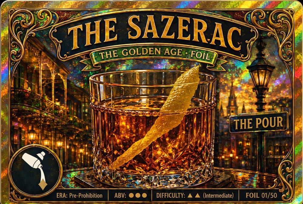 The Sazerac — foil